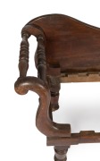 An antique Australian cedar miner's couch, circa 1860, ​​​​​​​210cm across the arms. - 2