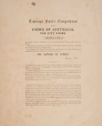 ROYAL PHOTOGRAPHIC ALBUM OF AUSTRALIA, "Lawrence Frost&rsquo;s Compendium Of His Views Of Australia, The City Views", circa 1879. An attractive half-morroco album in brown cloth boards with embossed gilt lettering and pictorial fern decoration, housing 25 album - 2