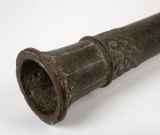An antique Lantaka boat gun cannon, South East Asian origin, 18th century, 115cm long. - 2