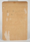 SIR HENRY PARKES: Signed 1890s cabinet card portrait by Freeman & Co. Ltd of 318 George St, Sydney., 11 x 17cm overall. - 2