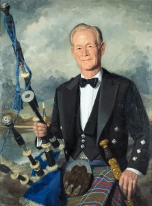 PAUL FITZGERALD (1922-2017), Robert Fairweather, oil on canvas, signed lower left "Paul Fitzgerald, 1986", 101 x 75cm, 115 x 88cm overall.