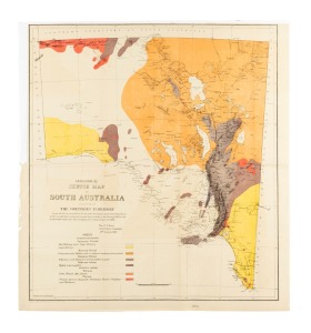 Group of maps featuring variously Western Australia, South Australia, and Van Diemen's Land, comprising 1844 Society for the Diffusion of Useful Knowledge, 1845 & 1848 John Betts (2), 1860 Blackie & Son, 1883 Adelaide Surveyor General's Office, and 1885 E