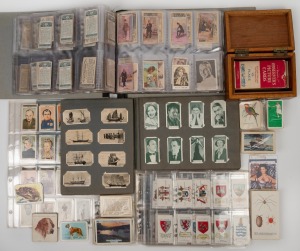 CIGARETTE & TRADE CARDS: A very diverse accumulation of Australian and foreign-issued cards, some in albums or pages. Mixed condition. (100s).