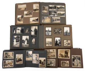 [GRASYFORT FAMILY - MELBOURNE] four 1920s photo albums compiled by a Spanish-Australian immigrant family, documenting their life in Melbourne (beach life, motorcar day trips, sporting) as well as a tour of Europe; several hundred photographs present.