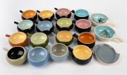 Assorted Australian pottery ramekins including GUY BOYD and MARTIN BOYD, (19 items).