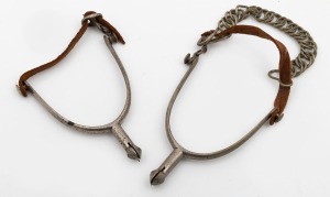 AUSTRALIAN LIGHT HORSE WWI period riding spurs.
