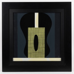ROBERT JACKS (1943-2014), Solero, 1999, oil on masonite, signed lower right " Jacks", titled verso, 44 x 44cm, 63 x 63cm overall.