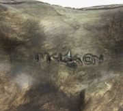 McLAREN green glazed pottery horse statue, incised "McLaren", ​​​​​​​26cm high. - 2