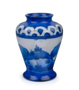 MOORCROFT "Dawn Landscape" miniature pottery vase, impressed mark to base "Moorcroft, Made In England", 8.5cm high.
