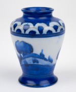 MOORCROFT "Dawn Landscape" miniature pottery vase, impressed mark to base "Moorcroft, Made In England", 8.5cm high. - 2