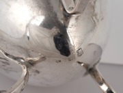 An antique Continental 800 silver coffee pot with duck's head spout, timber handle and acorn finial, 19th/20th century, ​​​​​​​21.5cm high, 323 grams total including handle. - 2