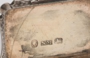 NATHANIEL MILLS antique silver vinaigrette with engraved town scene to the top, made in Birmingham, circa 1846, 3.5cm wide. - 4