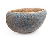 MITSUI SHOJI exhibition studio pottery vase of monumental proportions, signed on the base, ​​​​​​​33cm high, 60cm wide. - 3