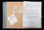 EARLY CONVICT PARDON - GEORGE BRIDGES BELLASIS. First formal pardon of a convict to serve in high office in New South Wales, this being the original manuscript order to Governor PHILIP GIDLEY KING announcing the free pardon of GEORGE BELLASIS, signed by K - 4