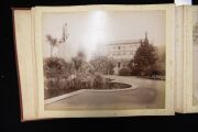 PHOTOGRAPHS OF TASMANIA by J.W. BEATTIE housed in an attractive album with gilt title to the cover, containing 23 albumen prints affixed to pages with hand-written notations and printed captions, images mainly 21 x 26.5 cm. - 15