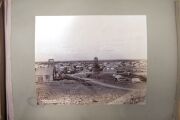 Large album with title to spine "Views in Queensland, Australia", circa 1897, hand illustrated title page with 53 images, majority 19.5 x 24cm. ​​​​​​​Includes North Isis Sugar Mill, Canning Downs, Botanic Gardens, Hay stacking, Emu Vale Waterfalls, Rockh - 4