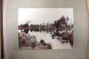 Large album with title to spine "Views in Queensland, Australia", circa 1897, hand illustrated title page with 53 images, majority 19.5 x 24cm. ​​​​​​​Includes North Isis Sugar Mill, Canning Downs, Botanic Gardens, Hay stacking, Emu Vale Waterfalls, Rockh - 6