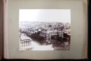 Large album with title to spine "Views in Queensland, Australia", circa 1897, hand illustrated title page with 53 images, majority 19.5 x 24cm. ​​​​​​​Includes North Isis Sugar Mill, Canning Downs, Botanic Gardens, Hay stacking, Emu Vale Waterfalls, Rockh - 9