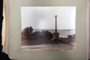 Large album with title to spine "Views in Queensland, Australia", circa 1897, hand illustrated title page with 53 images, majority 19.5 x 24cm. ​​​​​​​Includes North Isis Sugar Mill, Canning Downs, Botanic Gardens, Hay stacking, Emu Vale Waterfalls, Rockh - 10