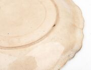 LEEMINGS BOOT STORES antique porcelain advertising plate, circa 1885, 25cm wide. - 5
