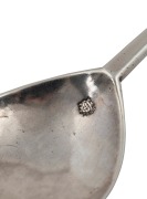 An impressive antique English sterling silver St. John apostle spoon, made by Francis Jackson of London in 1562, bearing later inscription "I*C" over "B*S, 1647", 17.5cm long, 58 grams. - 5