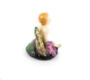 ROYAL DOULTON "FAIRY" H.N.1376 miniature English porcelain statuette, stamped "DOULTON, ENGLAND, R.d. No. 752761", ​​​​​​​5.5cm high. - 3
