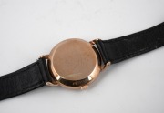 OMEGA vintage automatic wristwatch in 9ct rose gold case with subsidiary seconds dial and baton numerals, ​​​​​​​3.3cm wide including crown. - 2