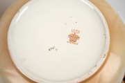 ROYAL DEVON antique English porcelain wash set including slops pail, 19th/20th century, (6 items), the basin 46cm across. - 2