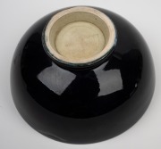 MOORCROFT "Eventide" rare miniature pottery bowl impressed "Moorcroft", 4cm high, 8cm wide. - 3
