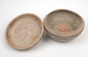Sawankhalok ware lidded pot, Thailand, 15th/16th century, 8.5cm high, 10cm diameter. ​​​​​​​PROVENANCE: The Rod Thomas Collection, Melbourne. - 3