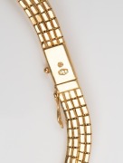 A fine quality 18ct gold double strand necklace, 20th century, stamped "750", ​​​​​​​43cm long, 50 grams. - 3