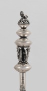 A Russian silver Yad (Torah pointer), 20th century, ​​​​​​​28cm long, 74 grams. - 2