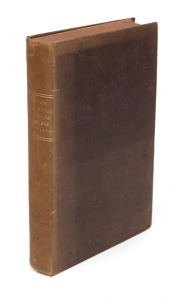 BONAR, Andrew A. and M'CHEYNE, Robert Murray, "Narrative of a Mission of Inquiry to the Jews from the Church of Scotland in 1839", [Edinburgh : William Whyte & Co., 27th thousand, 1849], 555p, folding frontis map showing the route of the deputation, foldi