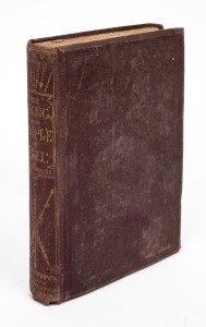 Joseph WATERHOUSE, "The King and People of Fiji..." [London : Wesleyan Conference Office, 1866, 1st ed.], xii, 435 pp. 2 woodcut plates. (8vo) original blindstamped brown cloth, spine gilt. Title continues: "Containing a life of Thakombau; with notices o