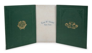 ROBERT BURNS: Three folio size tomes, all published by the Royal Association for the Promotion of the Fine Arts in Scotland, comprising 1855 "Tam O' Shanter", 1860 "Dowie Dens o' Yarrow", and 1861 "Illustrated Songs Of Robert Burns"; each with several pla