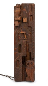 451 · A vintage Black Forest cuckoo clock with twin weight driven movement, circa 1970s, ​​​​​​​54cm high overall.