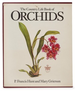 "The Country Life Book of Orchids" by P. Francis Hunt and Mary Grierson, 128pp, cloth hardcover with matching slipcase (Country Life Books, 1978, London).