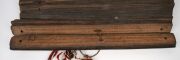 Two antique religious texts, hand-written on bamboo, Southeast Asian origin, 19th/20th century, ​​​​​​​the larger 40cm wide. - 6