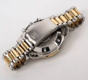OMEGA "SPEEDMASTER PROFESSIONAL MOON WATCH" in two-tone stainless steel and gold finished case and original bracelet, circa 1984. - 6