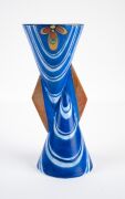 WILKINSON "Yoyo" English Art Deco porcelain vase, circa 1930, stamped "Wilkinson Ltd. Burslem England, Royal Staffordshire Pottery", 23cm high. - 4