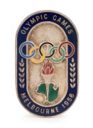 A UNIQUE grouping of sixty-four PROOF Olympic badge ribbons, manufactured by Raleigh Print for use during the 1956 Melbourne Olympic Games by competitors, sport and team officials, and guests of honour, accompanied by seven pages of original documentation - 2