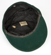 BOB SIMPSON's 1958-59 "BAGGY GREEN" Australian Test Team cap, superb condition, green wool with embroidered Australia coat of arms and series date "1958-59" likewise embroidered to the front panel, "Farmer's Sydney" maker's label to inside crown with "R. - 6
