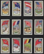 [TRADE CARDS] 1936 A. W. Allen Ltd (Australia) "Sports & Flags Of Nations" complete set (36) featuring cricket, Australian Rules Football, golf, rugby, soccer, baseball, tennis, athletics, cycling, skiing, swimming, rowing, skating, horse racing, wrestlin - 3