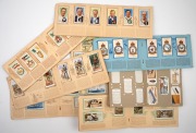 A diverse range in a carton; noted Birds & Their Young, Modern Naval Craft, Sea Fishes, Tennis, R.A.F. Badges, National Flags and Arms, Household Hints, Cycling, Cricketers, Military Uniforms of the British Empire Overseas, The Navy at Work, and others in - 2