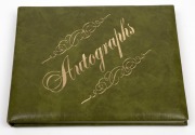 1977 U.S. MASTERS TOURNAMENT: An autograph book containing fifty-five signatures gathered at Augusta National Golf Club on April 5th 1977 (the second practice day); signatories include Jack Nicklaus, Seve Ballesteros, Billy Casper, Ben Crenshaw, Gene Litt - 2