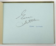 1977 U.S. MASTERS TOURNAMENT: An autograph book containing fifty-five signatures gathered at Augusta National Golf Club on April 5th 1977 (the second practice day); signatories include Jack Nicklaus, Seve Ballesteros, Billy Casper, Ben Crenshaw, Gene Litt - 3