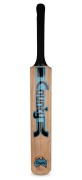 1993/94 AUSTRALIA V SOUTH AFRICA: Full-size "County" cricket bat, with twelve original signatures to the blade including those of Allan Border, Mark Waugh, David Boon, Shane Warne, and Glenn McGrath; length 85cm. - 3