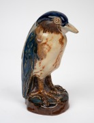 ROYAL DOULTON "Night Heron" pottery statue, early 20th century, impressed factory mark with artist's monogram "H.S.", ​​​​​​​15.5cm high. - 2