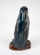 ROYAL DOULTON "Night Heron" pottery statue, early 20th century, impressed factory mark with artist's monogram "H.S.", ​​​​​​​15.5cm high. - 3