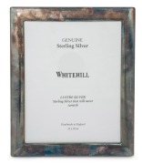 WHITEHILL English sterling silver picture frame, late 20th century, 31 x 26cm overall.